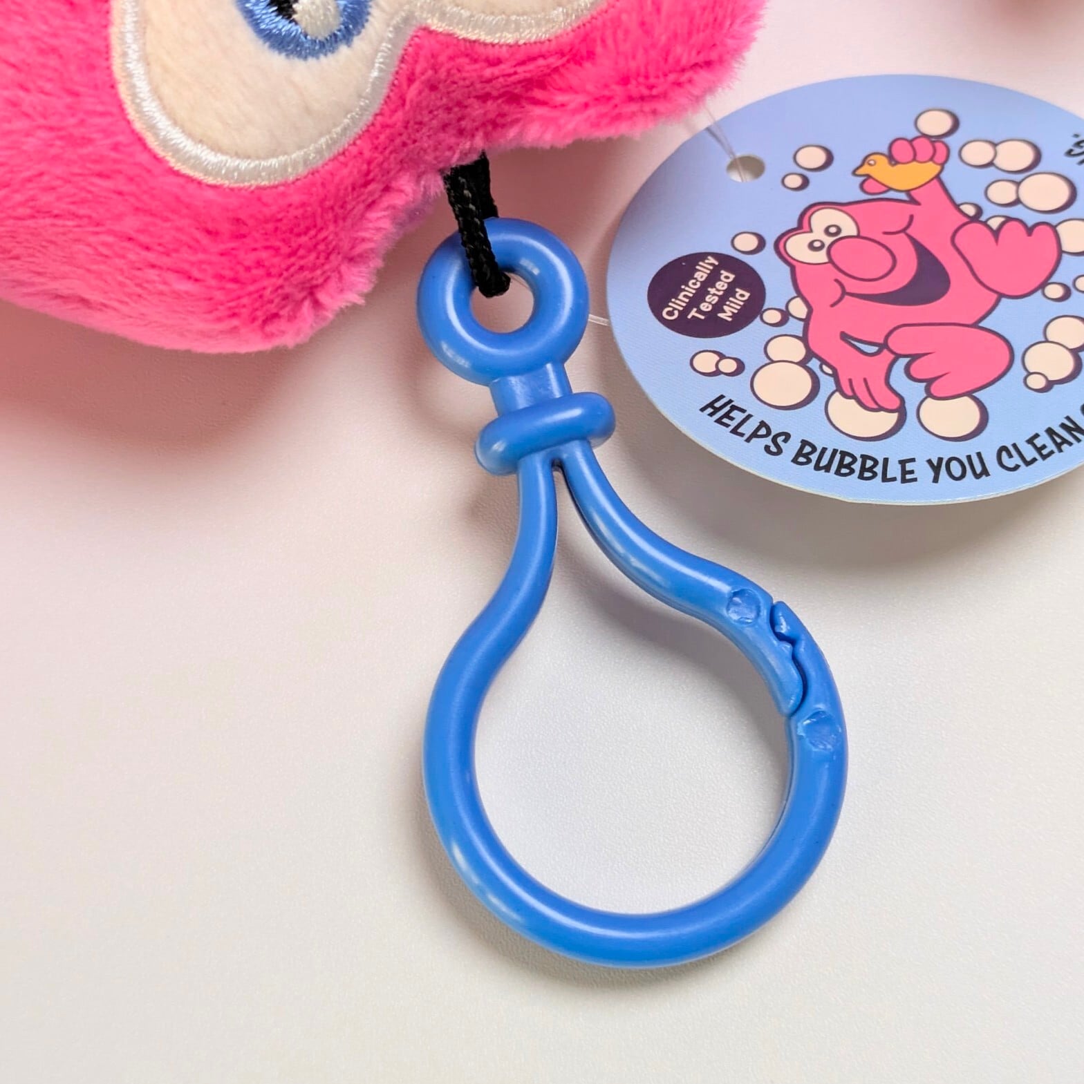 【 Mr.Bubble ( ミスターバブル ) 】マスコット / ぬいぐるみキーホルダー / プラッシュキーホルダー 〚アメリカン雑貨 アメトイ〛