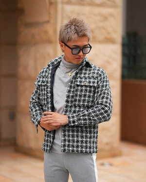 極上ラメツイードジャケット【BB24510】