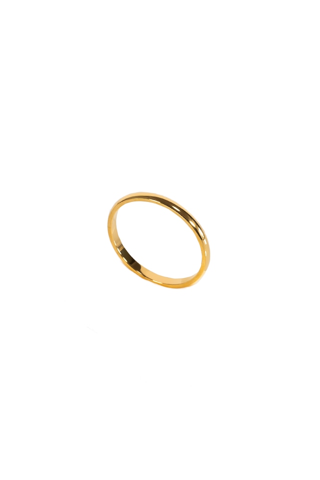 【2mm simple ring】 / GOLD