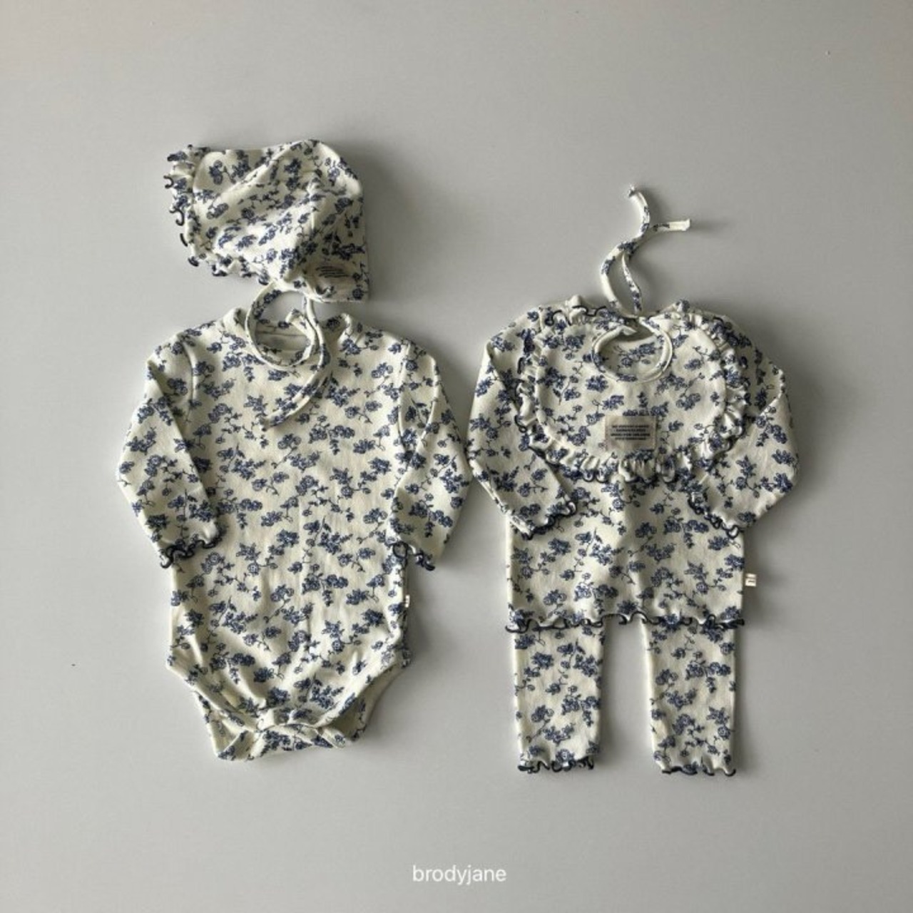 韓国子供服 / 26Autumn / 〖取寄〗Brodyjane / フラワーボネット / ベビー服 / 赤ちゃん服 / 帽子 *FREE*