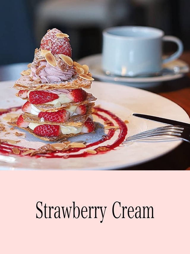 StrawberryCream100g缶