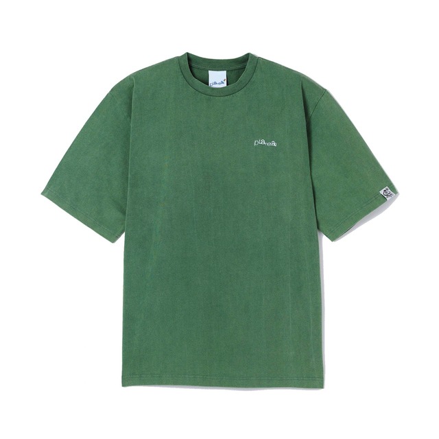 PLATEAU STUDIO 24SS Shishu Logo Washed Tee (Green)