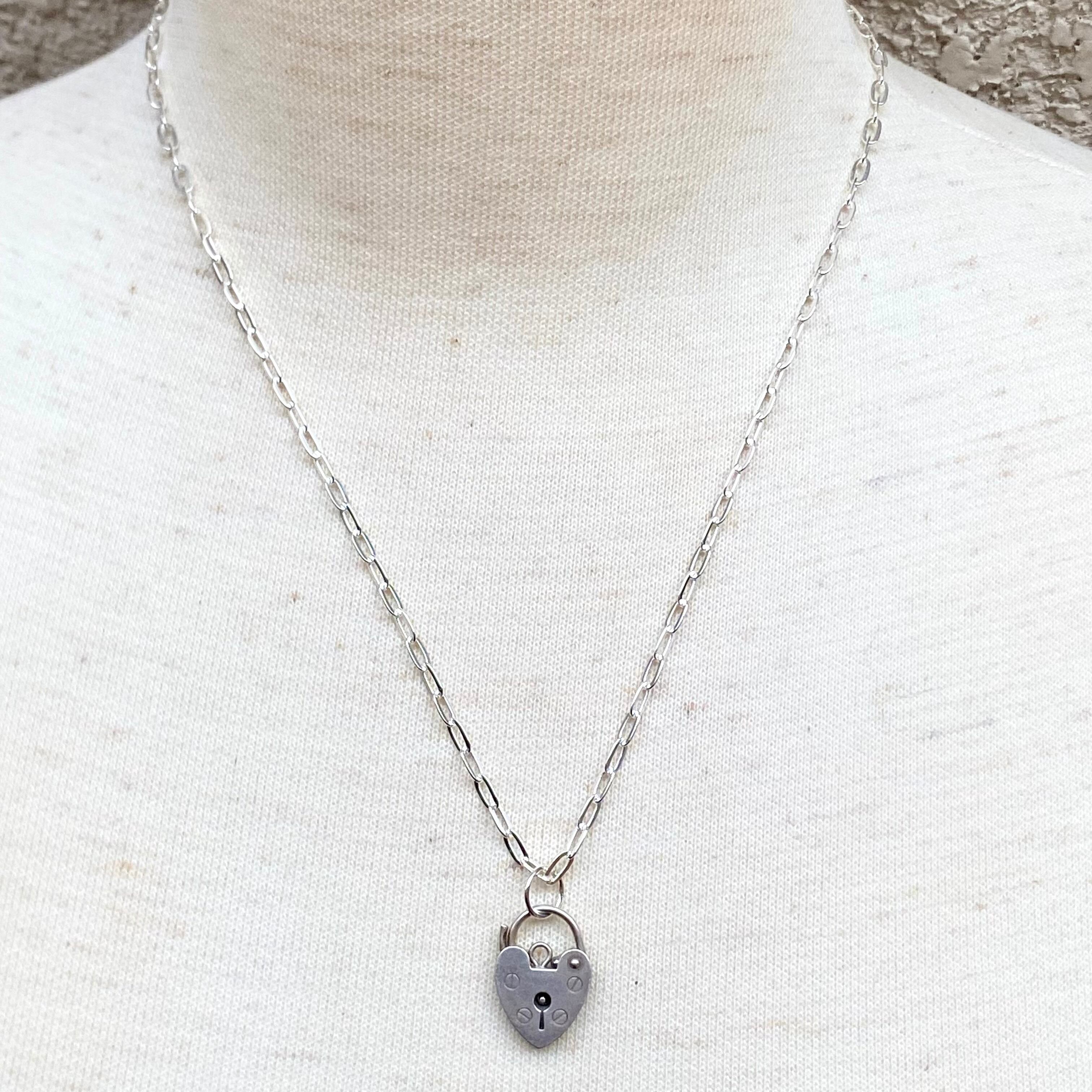 SILVER925 NARROW ID PLATE CHAIN NECKLACE /シルバー/ネックレス