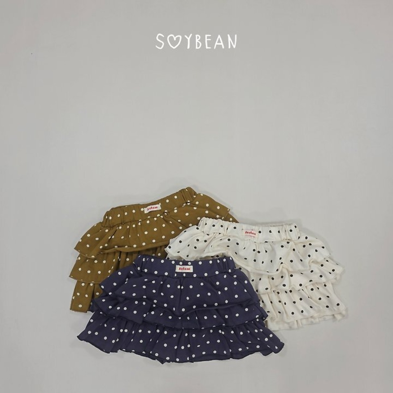 【取寄】SOYBEAN ドットカンカンスカート｜秋服｜韓国子供服｜ 26/AT