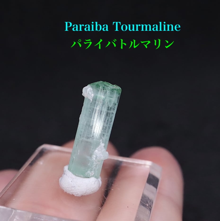 パライバトルマリン サムネイルケース入り 電気石 1g T585 鉱物 天然石 