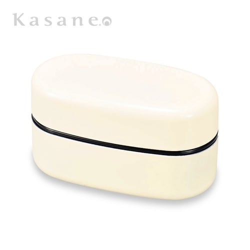 弁当箱 二段 白