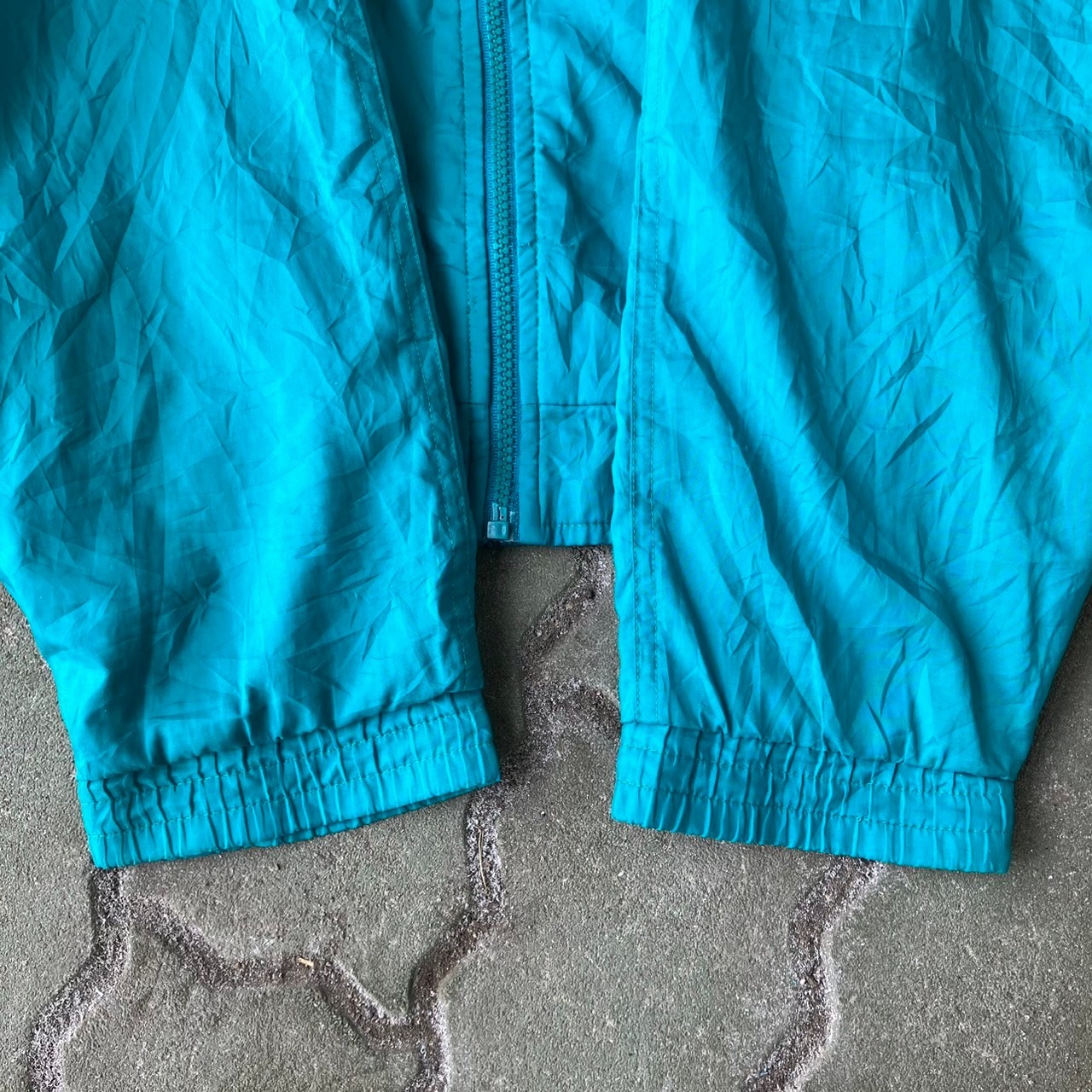90s　adidas　 multicollar nylon Jacket　backprint