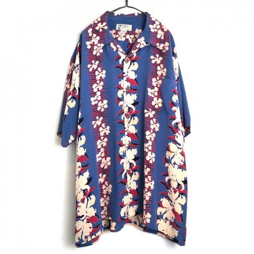 Avanti [AVANTI] Vintage Silk Hawaiian Shirt [1980s] [Authentic Hawaii] Vintage Silk Hawaiian Shirt