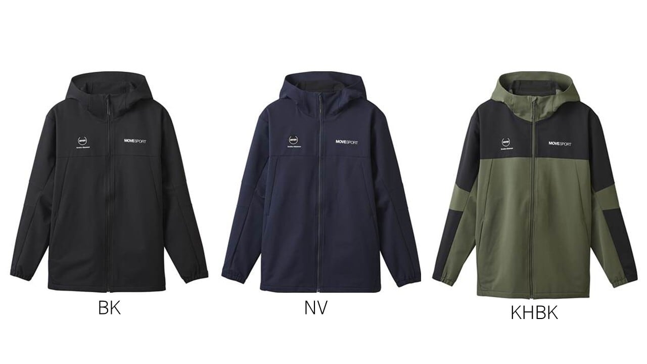 デサント ムーヴスポーツ ACTIVE SUITS THERMO ハイブリッドフーディー
