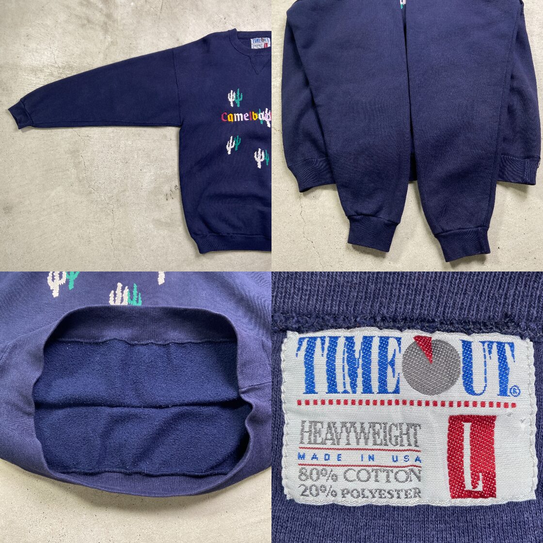 90年代 CAMELBACK INN スウェットシャツ スーベニアプリント 刺繍 