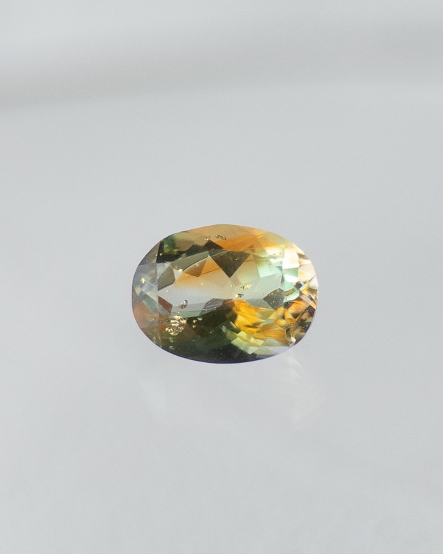 オーバル 8×6mm #246【硝子の宝石】箔入