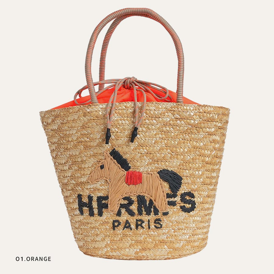8色】Account SMALL BASKET BAG 小さめサイズカゴバッグ 商品番号：22