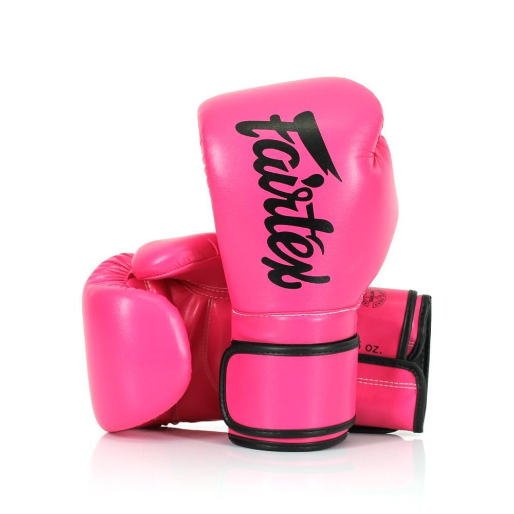 Fairtex BGV14 ピンク-ブラック 8oz ボクシンググローブ | Boxing One