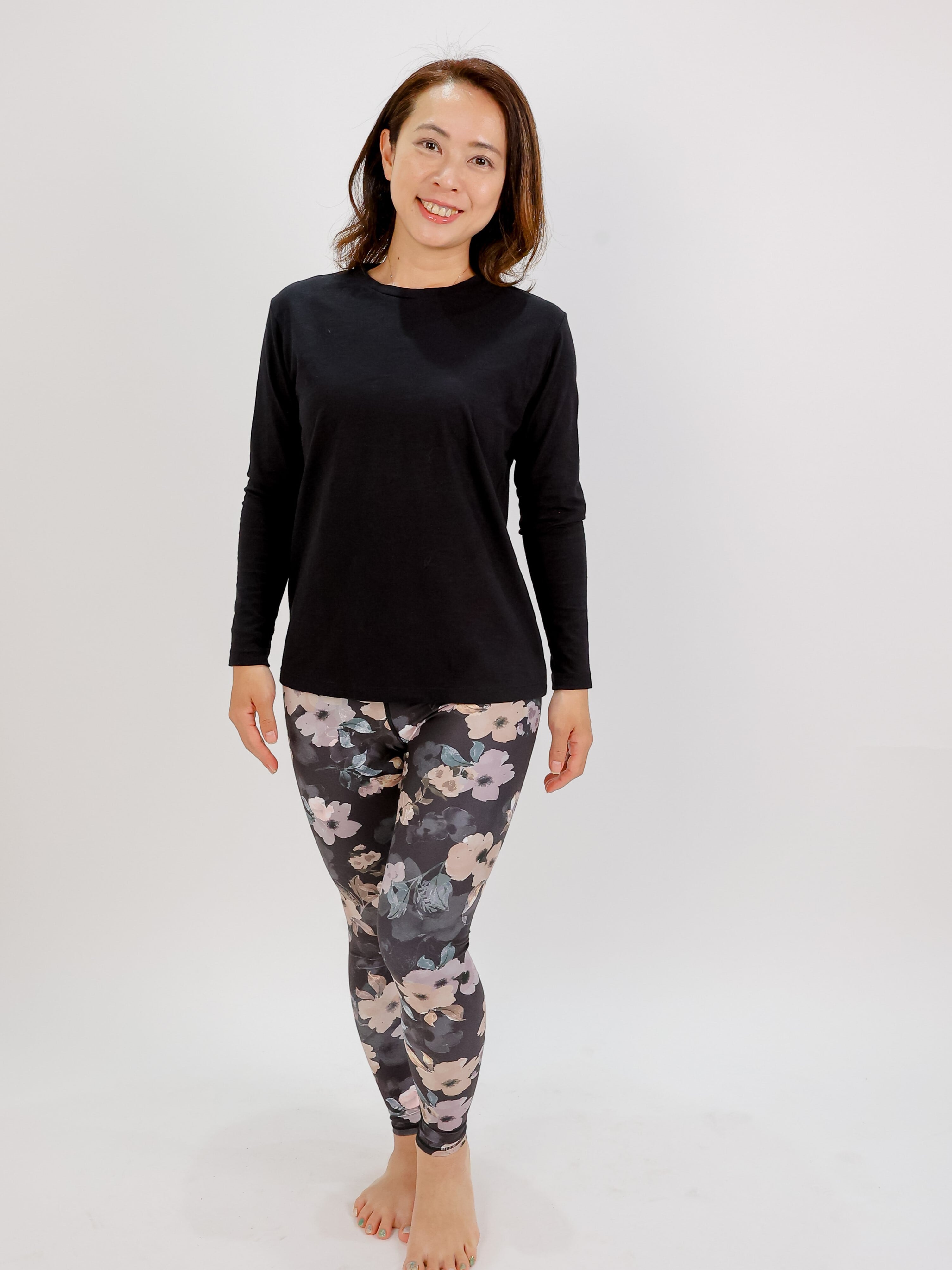 コットンロングスリーブティー | nagayoga