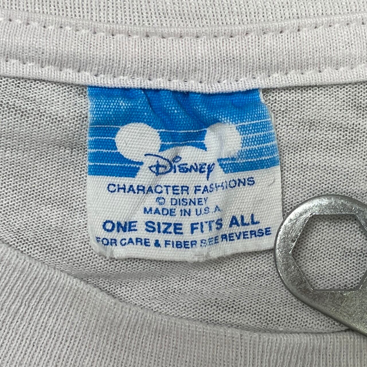 80年代 USA製 Disney ディズニー ミニーマウス キャラクターTシャツ T