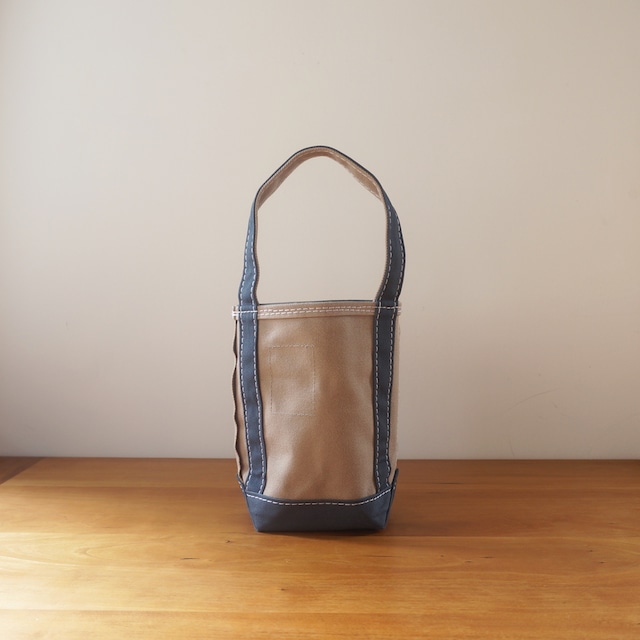 kasane tote / Grey × Smoky blue