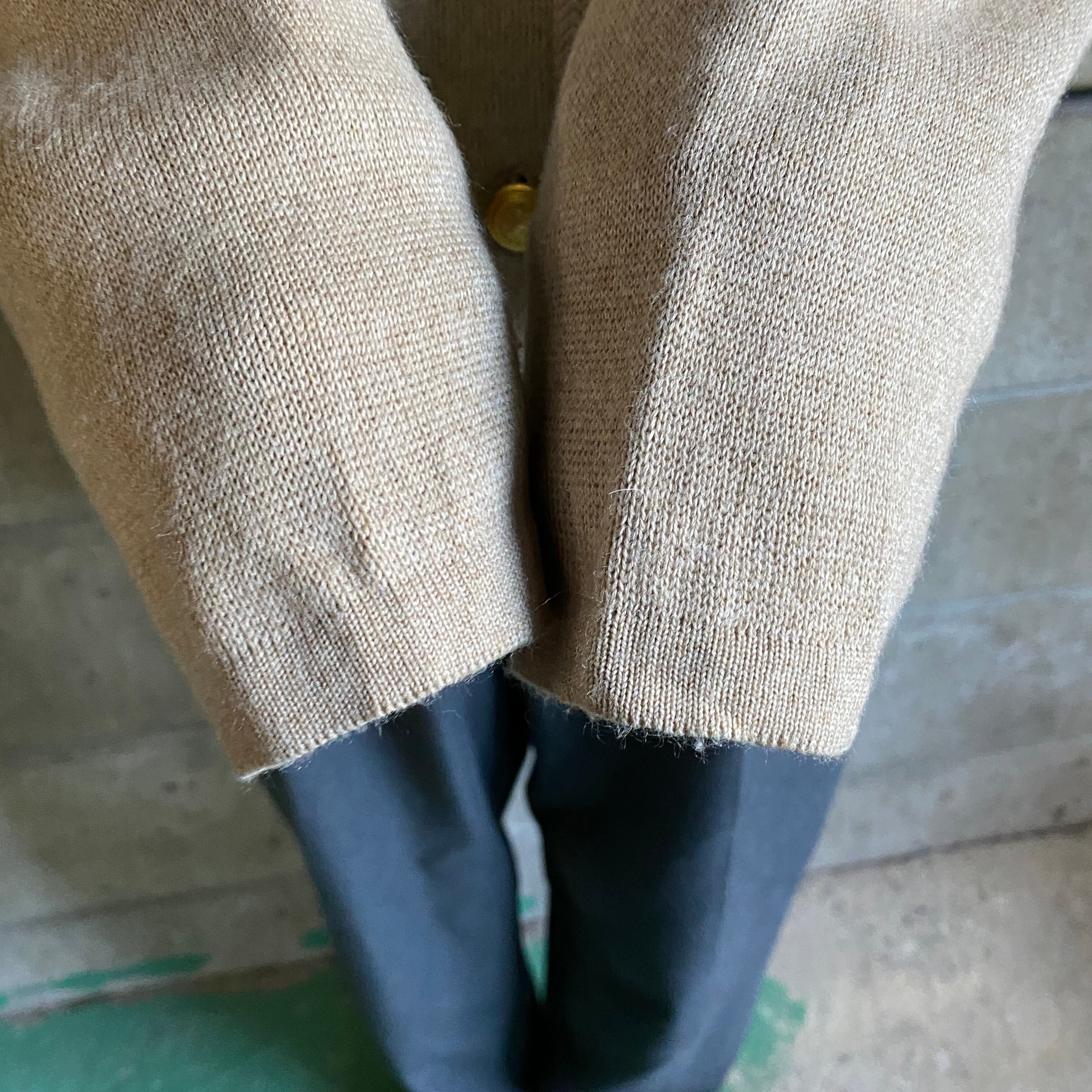 Burberry's バーバリー 旧タグ ウール×アクリル ニット カーディガン