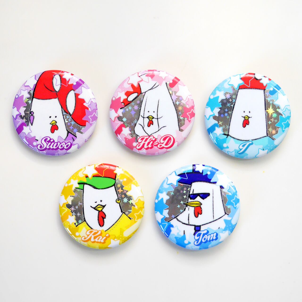 ウェブポンくじA賞　ホログラムアクリルブロックセット 越前&桃城　(缶バッジ付) 2層アクリルブロックチャーム（アニメコント1話） | きぐるみ母さん