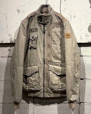 【Caka otto】"ENERGIE" Multi Gimmick Loose Hight Neck Jacket