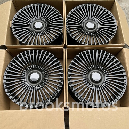 24インチ NEWマルチスポークブラック鍛造ホイール ロールスロイス カリナン 24 x 10 BRN-1981