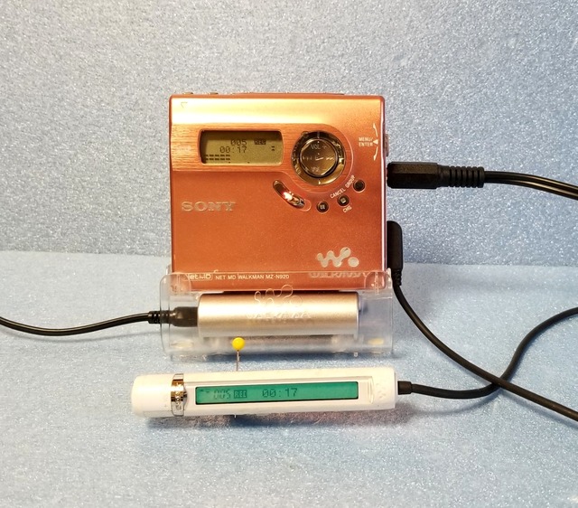 MDポータブルレコーダー SONY MZ-N920 NetMD MDLP対応 完動品・動作 