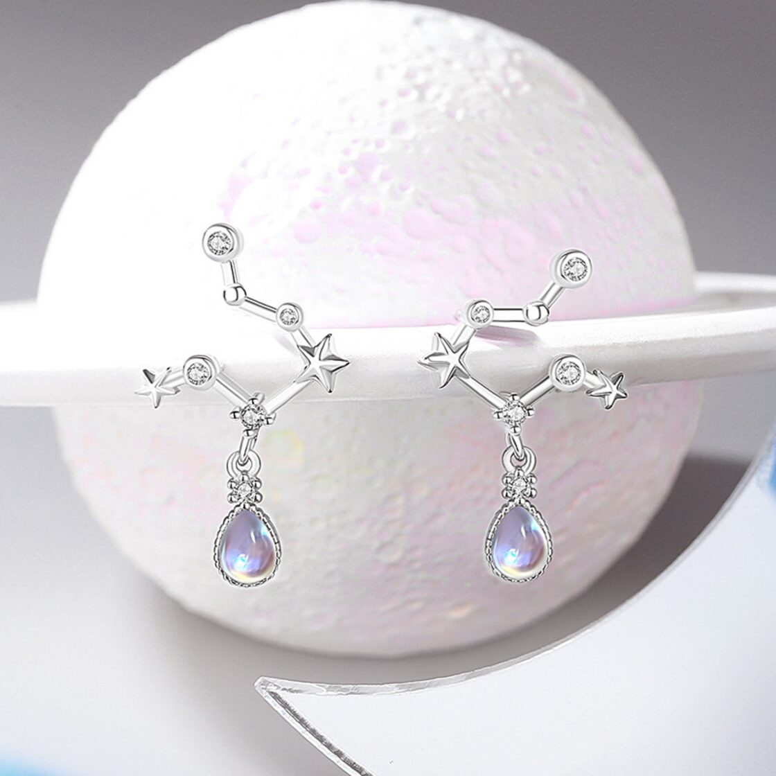 北極星の雫 シルバーピアス/イヤリング | PAY ID