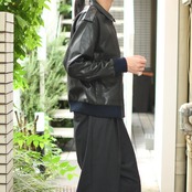BURMA RUN leather flight jacket