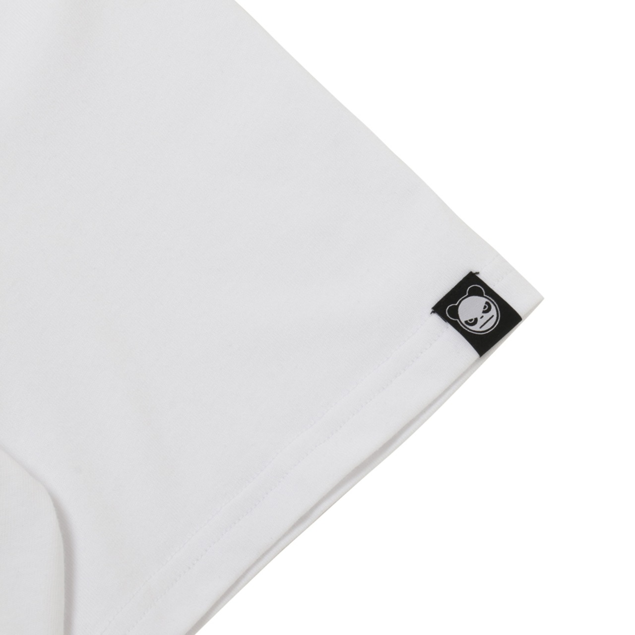 【HIPANDA 】2711 レディース Tシャツ  DRUMS SHORT SLEEVED T-SHIRT / WHITE・BLACK