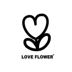 ラブフラワー®︎『オリジナルロゴTシャツ』ブラック