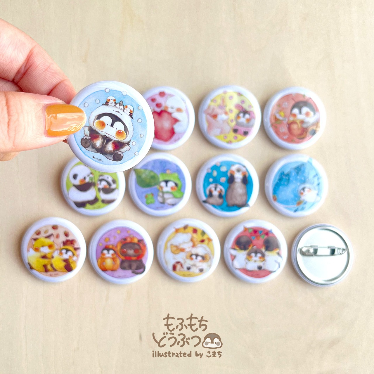 中身はお楽しみ!ランダム缶バッジ・画像2