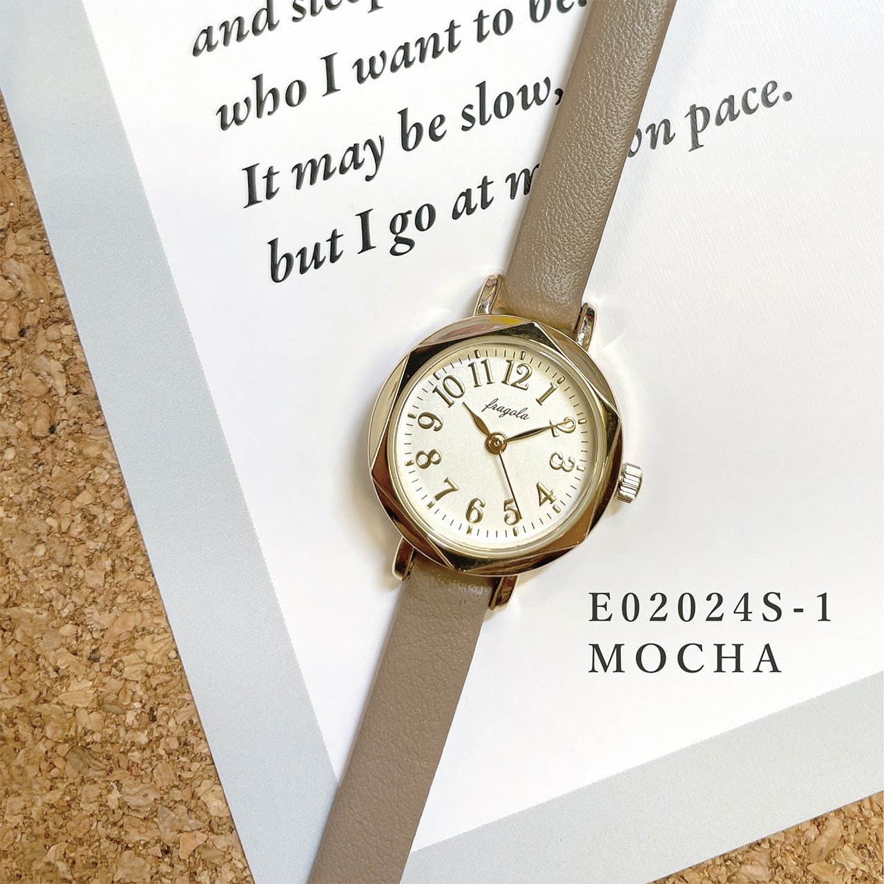 インテリア時計 Rodel Bastatas LINE DESK CLOCK DARK BROWN | シャンブル【CHAMBRE】byインターゼロ