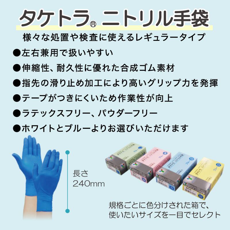 ニトリル手袋　200枚×5箱
