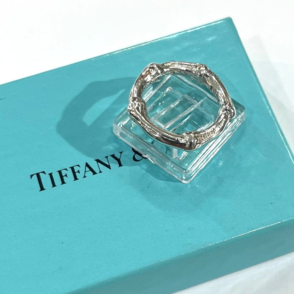 希少サイズ 特集掲載【TIFFANY&CO】【12-13号】2702 名作バンブー