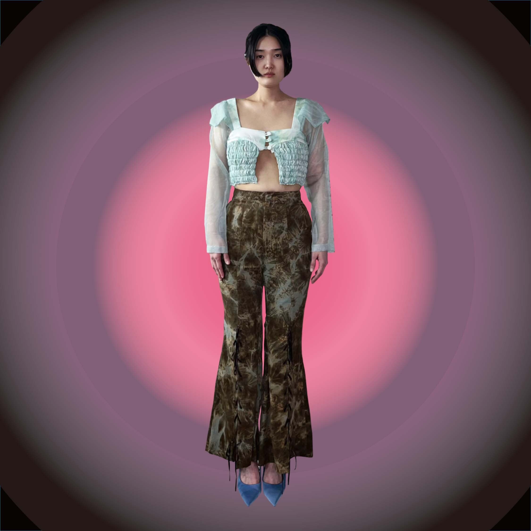 Ballerina shirring Top