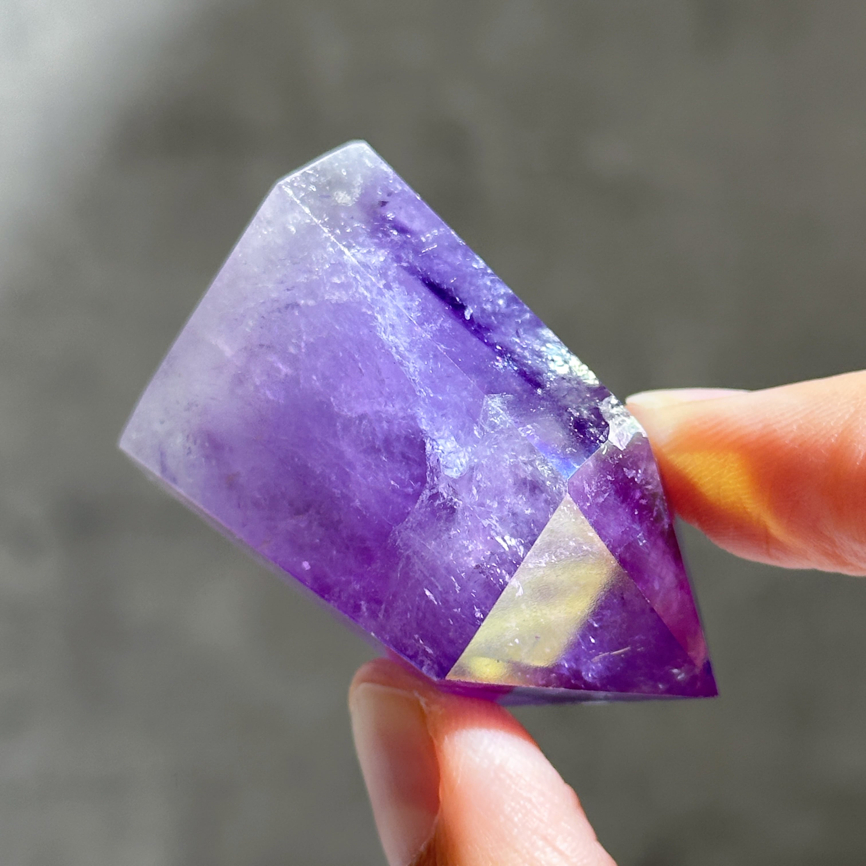 エンジェルオーラアメジスト タワー73◇Angel Aura Amethyst ◇天然石