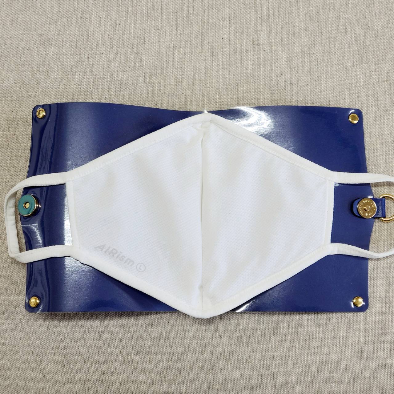 かばん屋さんのマスクケース（大）ダブルフェイス Le Coeur