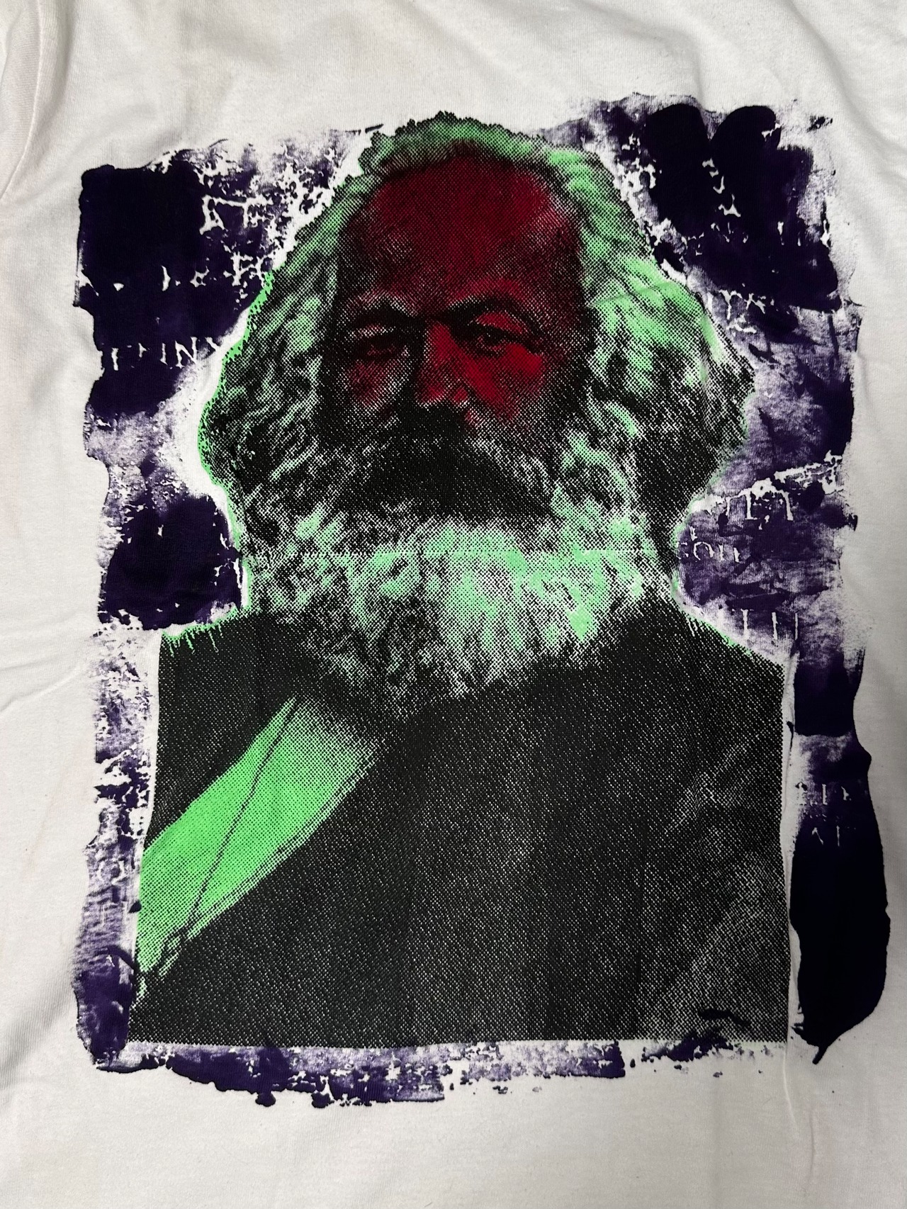 UNFINISHEDカールマルクスTシャツ