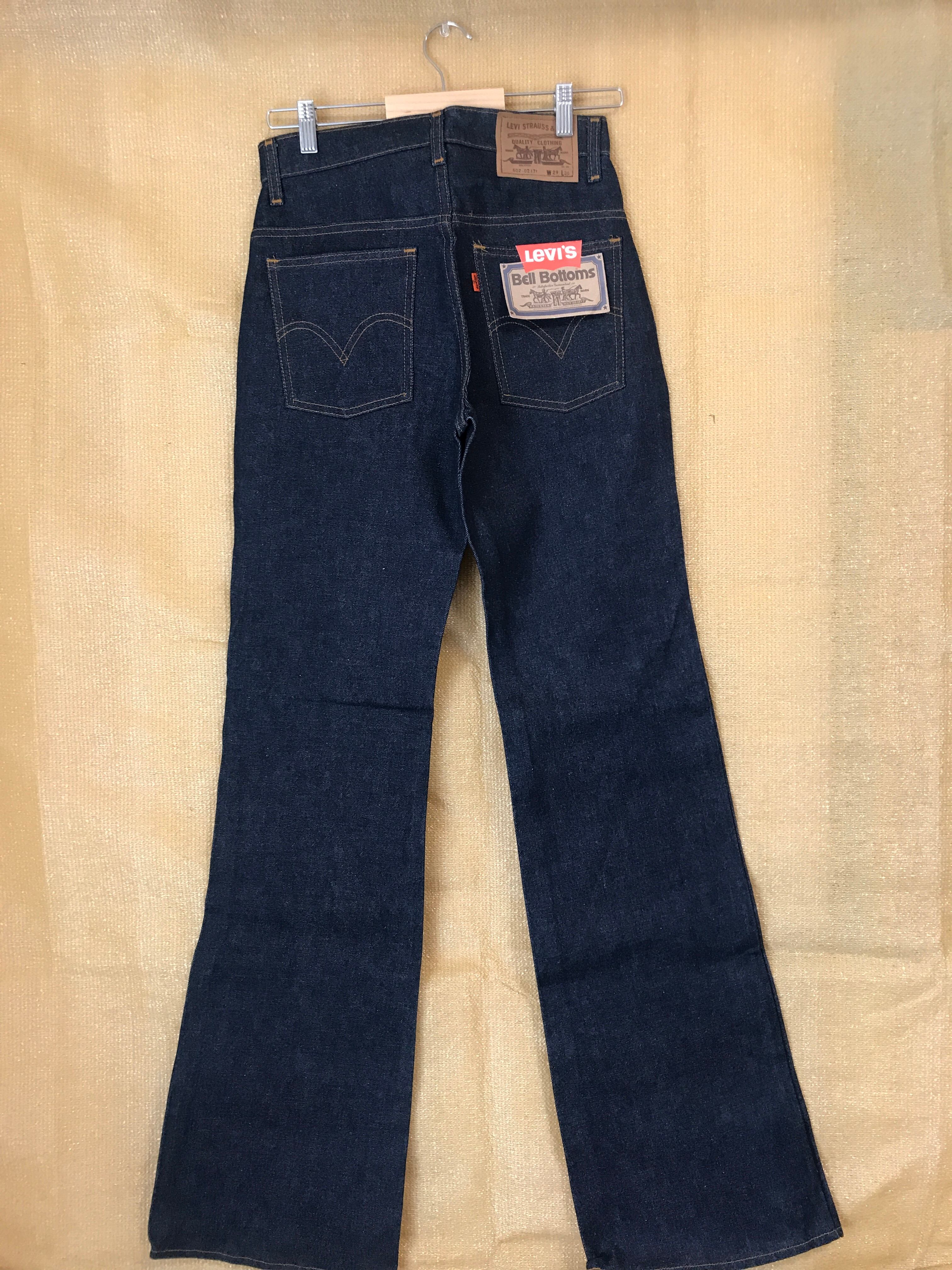 80s] DEADSTOCK Levi's 602-0217 ベルボトム デニムパンツ デッド