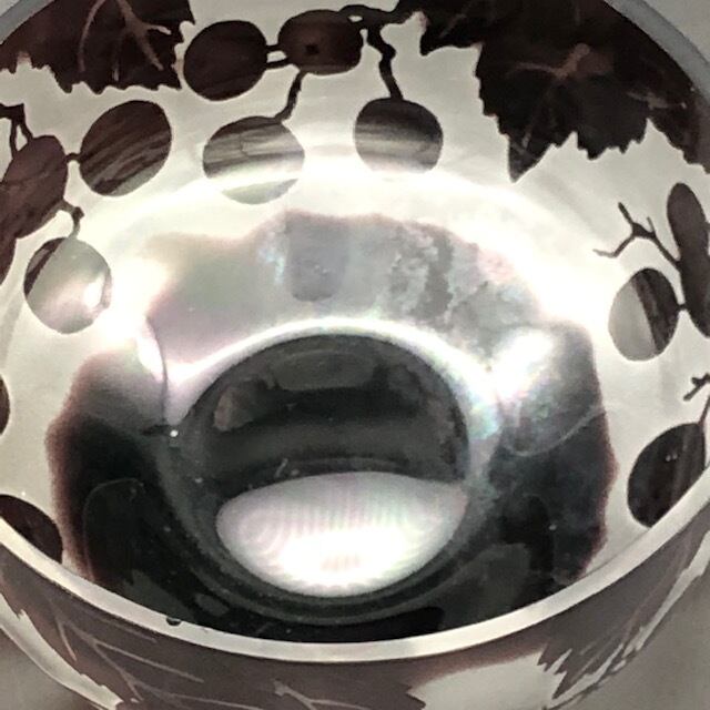 エミール・ガレ 紫色のガラス鉢 | kamakuraART