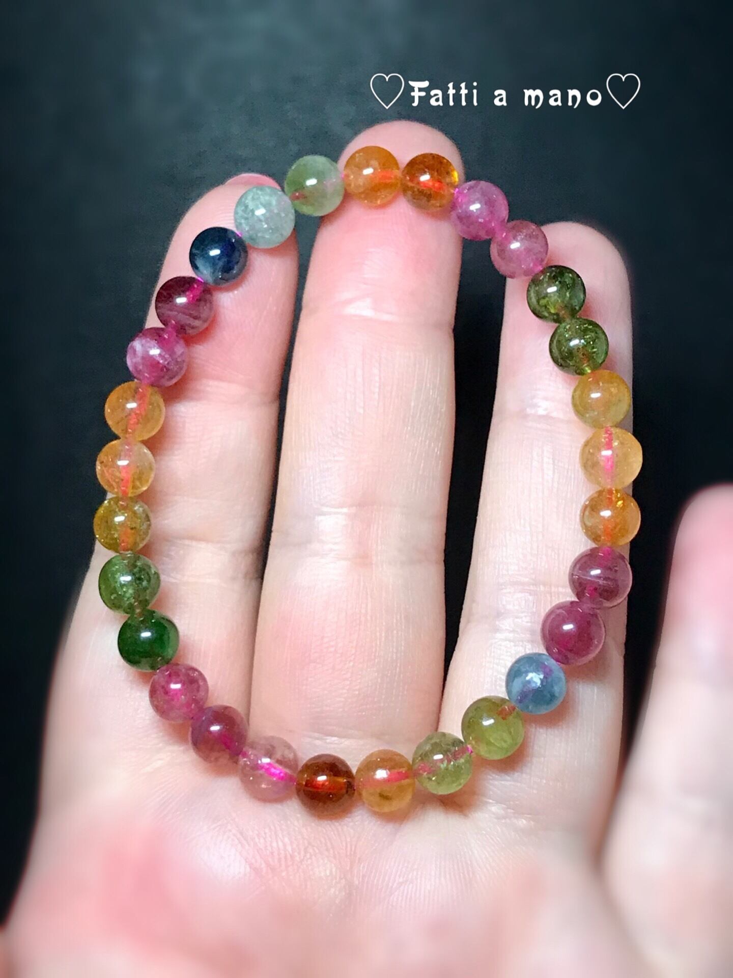 お買い得 超透明 ハイクォリティ 天然 マルチカラートルマリン