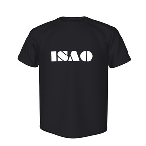 ISAO Tシャツ (ブラック/ホワイト)