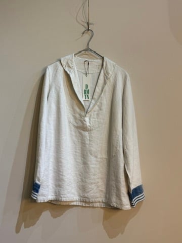 【808】1920s 1930s フランス　アンティーク　シャツ 1920'S~30'S マリンシャツ フランス | DROOMTUIN_VINTAGE