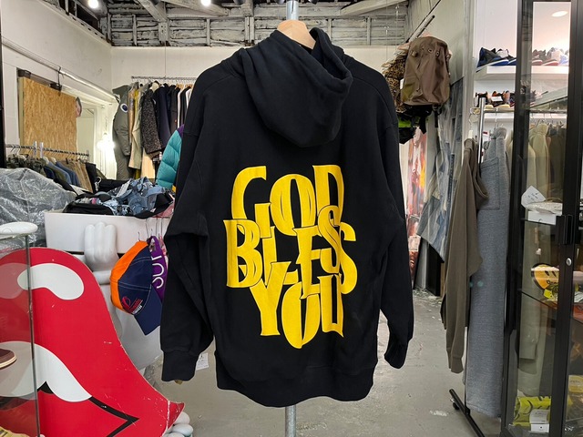 EXAMPLE GOD BLESS YOU SWEAT HOODIE BLACK XXL 13148