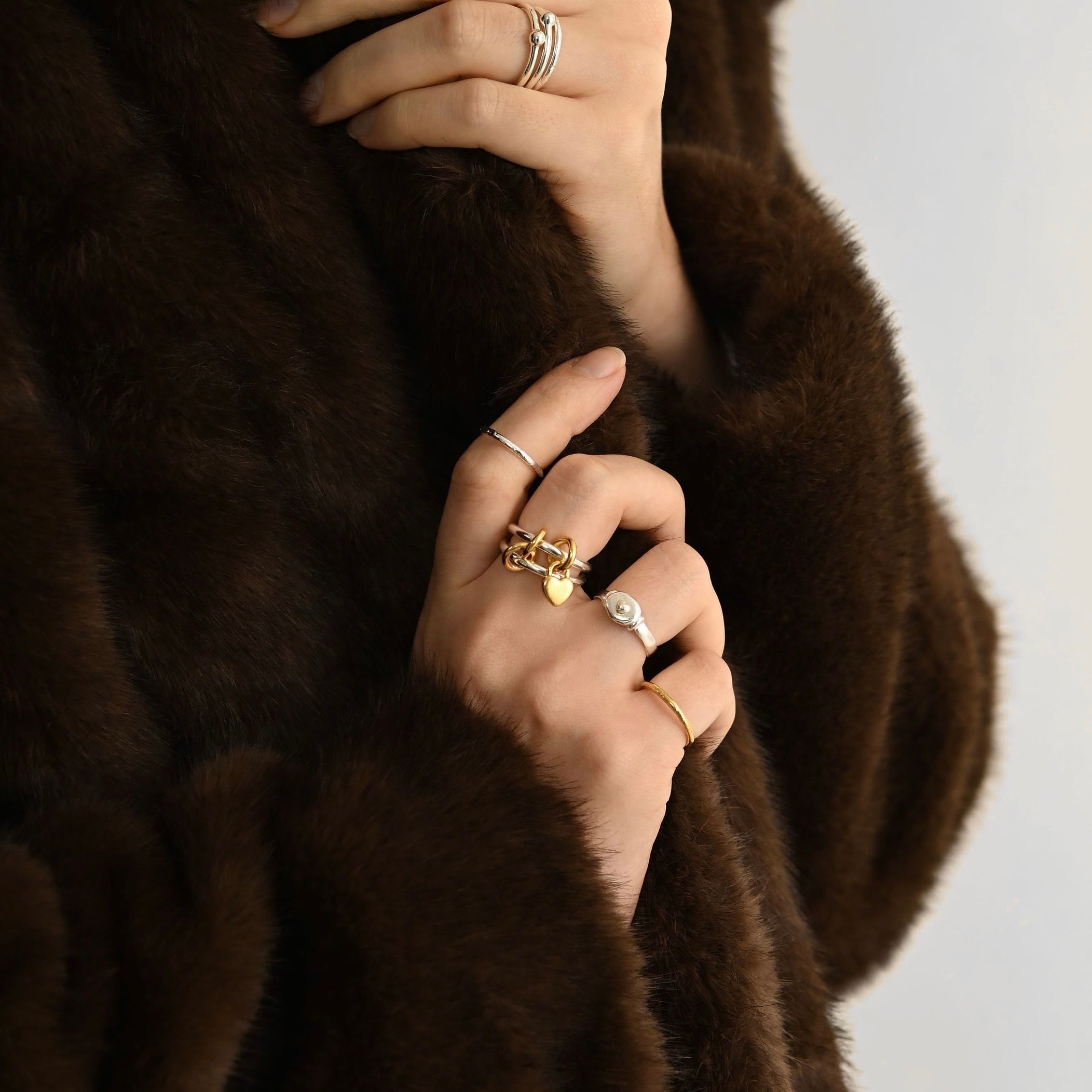 double 2RH ring | nanagu