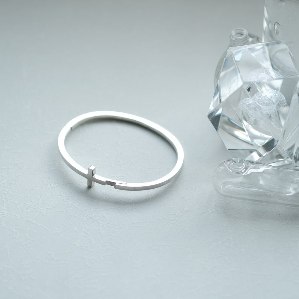 クロス バングル シルバー925 | クラウドジュエリー(Cloud-jewelry