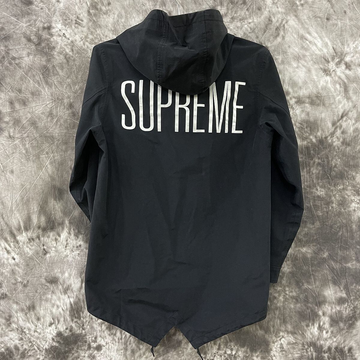 Supreme fishtail parka フィッシュテールパーカー S 黒