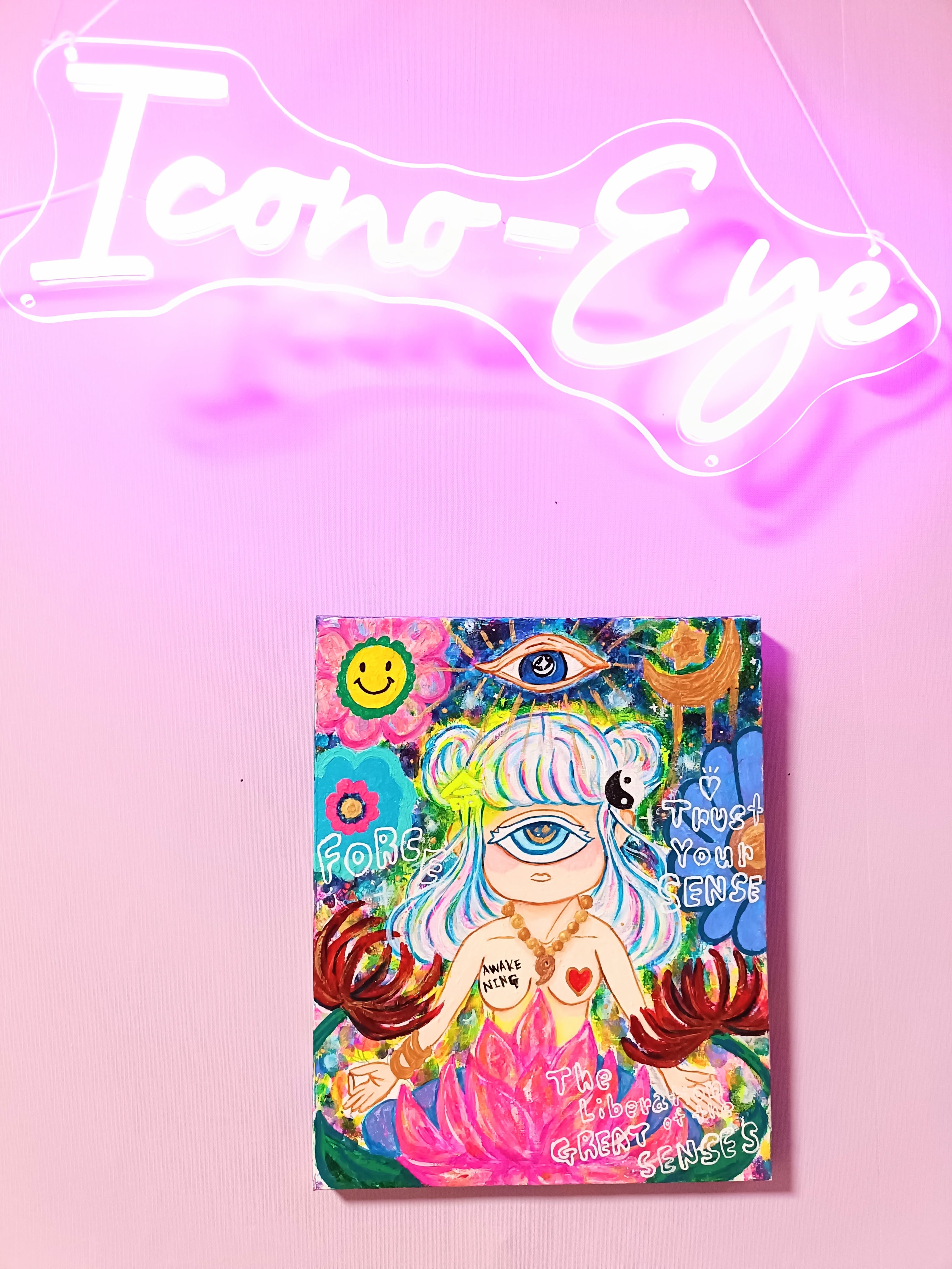 愛と狂気のマーケット出展作品】Icono-Eye-再生-HOPE 【公式通販】