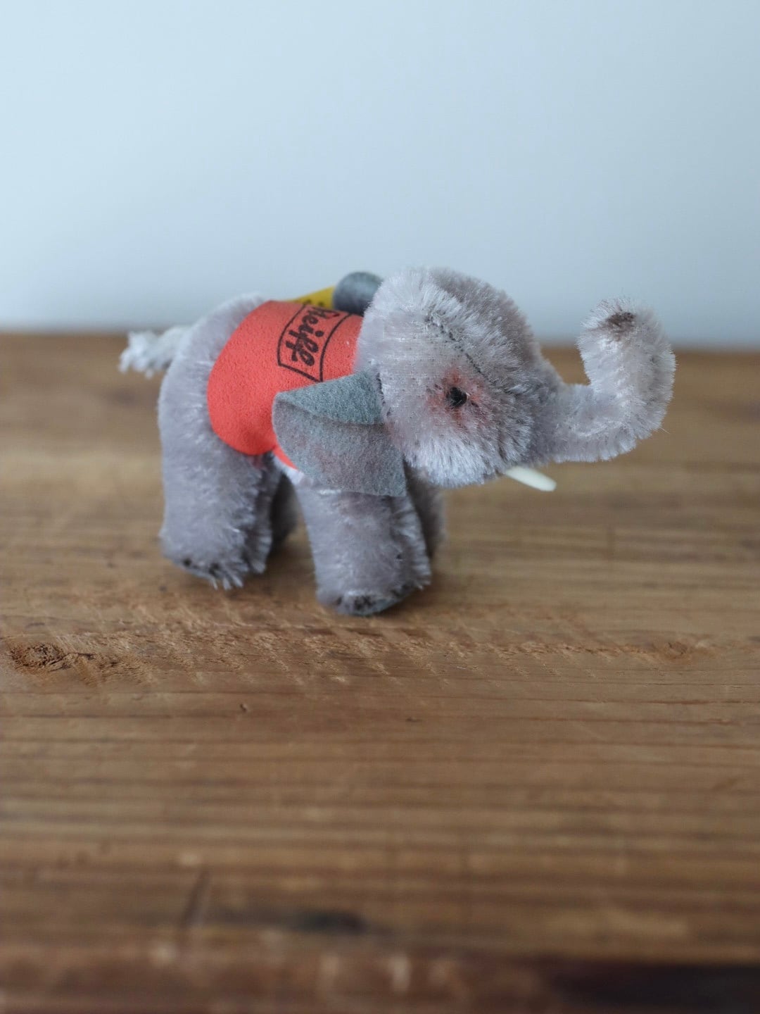 ヴィンテージ シュタイフ ゾウ Steiff Elephant 7㎝ | ぷちアンティーク
