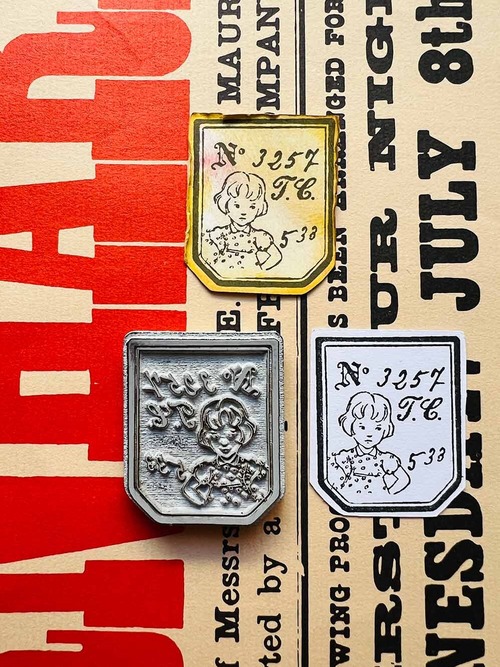 Mic Moc　ラバースタンプ　No.3257 TC　RS265【Mic Moc（ミックモック）】[MIC-103h]