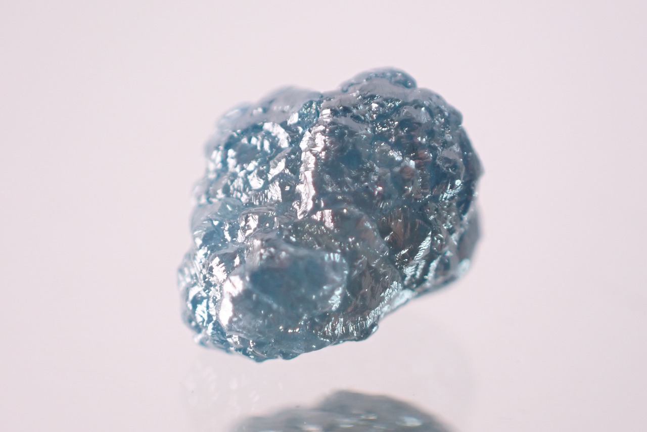 ブルーダイヤモンド原石　1.35ct　[D3-147]